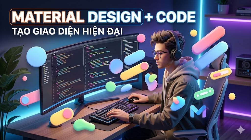 Material 3 Expressive: Cuộc "Đại Tu Nhan Sắc" Của Google Và Tác Động Đến Giới Lập Trình Viên - Trần Huy Long - AI Edu