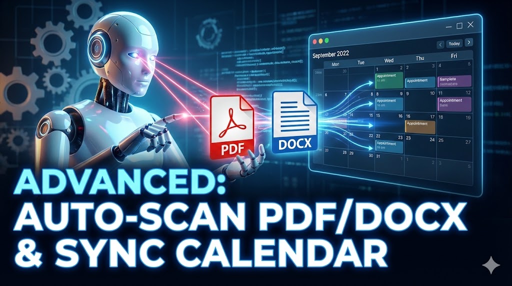 [Nâng Cao] Hướng Dẫn Gem Quét Lịch Công Tác Từ File PDF/DOCX - Trần Huy Long - AI Edu